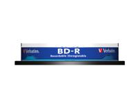 Verbatim 43742 BD-R Single-Layer - Blu-Ray disc van 25 GB, 6x brandsnelheid, bescherming tegen krassen, 10 Pack Spindle - thumbnail