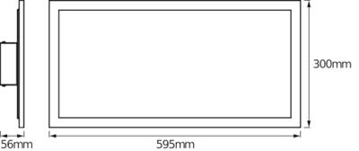 OSRAM Smart+ LED-paneel LED vast ingebouwd 28 W Warmwit tot daglichtwit, RGB