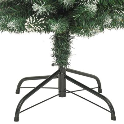 Kunstkerstboom smal met standaard 240 cm PVC Kunstkerstboom smal met standaard 240 cm PVC