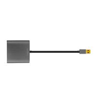 LogiLink UA0234 USB / VGA / HDMI Adapter [1x USB 3.2 Gen 1 stekker A (USB 3.0) - 1x VGA-bus, HDMI-bus] Zwart 10.00 cm - thumbnail