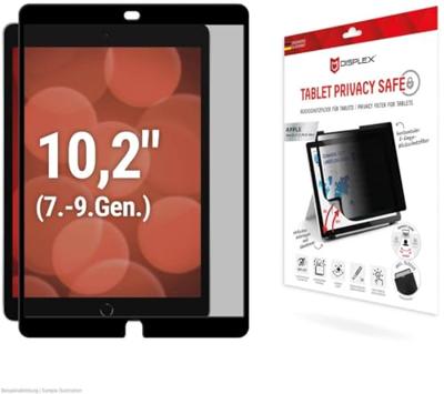 DISPLEX 01982 Screenprotector (glas) met privacyfolie Apple IPad 10,2 1 stuk(s)