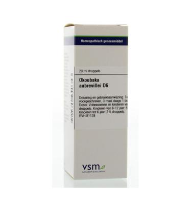 VSM Okoubaka aubrevillei D6 20 Milliliter VSM Okoubaka aubrevillei D6 20 Milliliter