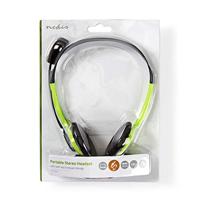 PC-Headset | On-Ear | 2x 3,5 mm Connectoren | 2,0 m | Groen - thumbnail