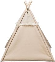 Trixie kattenmand tipi boho beige - thumbnail