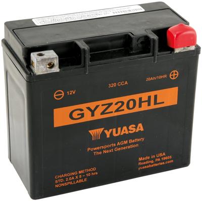 YUASA batterij "gyz20hl". battery gyz20hl agm