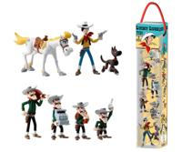 Lucky Luke Mini Figure 7-Pack Characters 4 - 10 cm - thumbnail