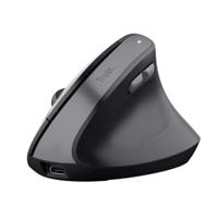 Trust TM-270 Ergonomische muis Draadloos Optisch Zwart 6 Toetsen 800 dpi, 1200 dpi, 1600 dpi, 2400 dpi Ergonomisch, Geluidsarme toetsen, Geïntegreerd - thumbnail