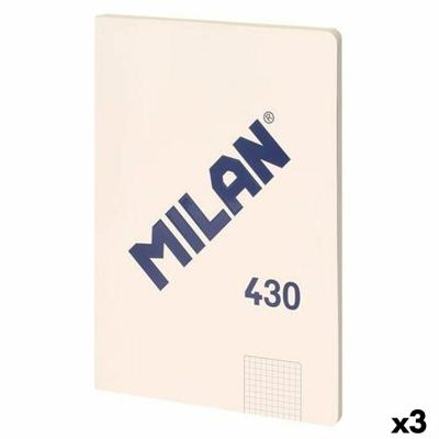 Notitieboekje Milan SERIE 1918 Beige A4 48 Lakens (3 Stuks)