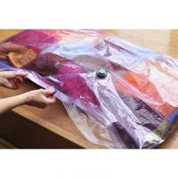 Opbergtas 5five Simply Smart Roze Polypropyleen 70 x 120 cm Geparfumeerd Vacuümklep - thumbnail