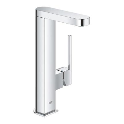 GROHE Plus waterbesparende wastafelkraan L-size met gladde body met push open waste met uittrekbare uitloop chroom 23844003 GROHE Plus waterbesparende wastafelkraan L-size met gladde body met push open waste met uittrekbare uitloop chroom 23844003