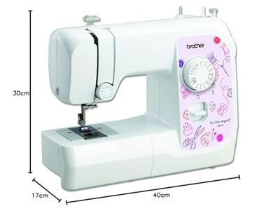 Brother Naaimachine met vrije arm KE14SVM1 LED-lamp Wit