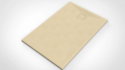 Douchebak BWS Naxos Stonelook SMC 120x90 Cm Mat Beige