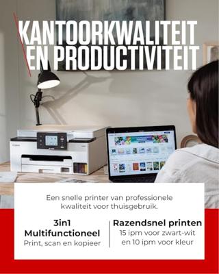 Canon Canon Maxify GX1050 Multifunctionele printer Inkjet Kleur A4 Printen, scannen, kopiëren