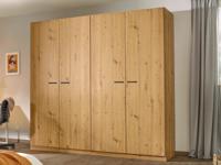 Kledingkast FLORILLA 4 deuren 226 cm artisan eik - thumbnail