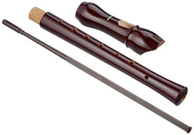 Hohner Musica Line 9555 sopraanblokfluit perenhout, Duits - thumbnail