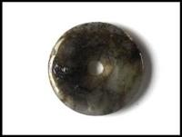 Ruben Robijn Donut 4 cm labradoriet (1 st) - thumbnail