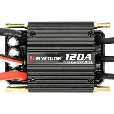Flycolor Flymoster serie 120A 2-6S waterdicht elektronische snelheidsregelaar voor RC boot Flycolor Flymoster serie 120A 2-6S waterdicht elektronische snelheidsregelaar voor RC boot