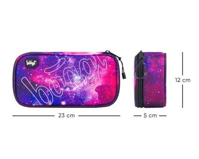 Baagl School etui Galaxy 1-rits Baagl School etui Galaxy 1-rits