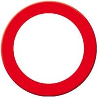 Verkeersbord Decoratie Blanco 49cm - thumbnail