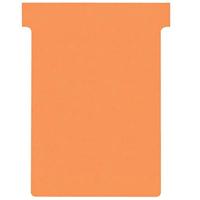 Nobo T-planbordkaarten index 3, ft 120 x 92 mm, oranje - thumbnail