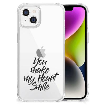 iPhone 14 Telefoonhoesje met tekst Heart Smile iPhone 14 Telefoonhoesje met tekst Heart Smile