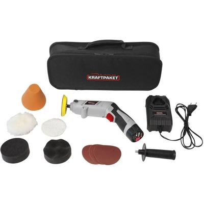 Dino KRAFTPAKET Multiplex Drehbar in Stabform 640256 Accu-rotatiepolijstmachine 10.8 V 100 W 400 - 3000 omw/min 80 mm Dino KRAFTPAKET Multiplex Drehbar in Stabform 640256 Accu-rotatiepolijstmachine 10.8 V 100 W 400 - 3000 omw/min 80 mm