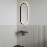 Fonteinset | BWS Leto | Planchet Mokka Bruin | Waskom Mat Grijs - thumbnail