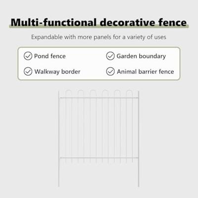 Tuinhek Wit 1,7 x 1,5 m Poedercoating staal