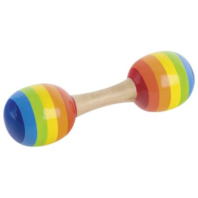 Goki houten dubbele maraca's