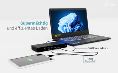 I-tec Thunderbolt4 Triple Display Docking Station + Power Delivery 96W I-tec Thunderbolt4 Triple Display Docking Station + Power Delivery 96W