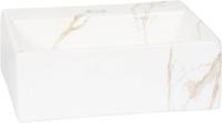 Saqu Basin fontein 33,5x29x11,5cm Carrara - thumbnail