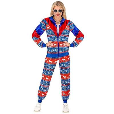 Kerst Trainingspak Rood Blauw Unisex