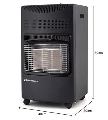 Gasverwarming Orbegozo HCE 73 Zwart 4200 W