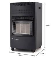 Gasverwarming Orbegozo HCE 73 Zwart 4200 W - thumbnail