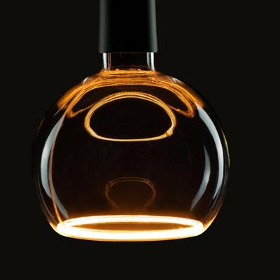 LED Lamp Globe Smokey Grey ⌀150mm 6W 300 lumen 1900K E27 dimbaar 55057