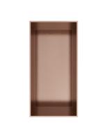 Hotbath &MORE Inbouwnis 30x15x10cm frameless Geborsteld Koper PVD - thumbnail