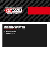 KS Tools 999.9086 9999086 Perslucht-steeknippel 1 stuk(s) - thumbnail
