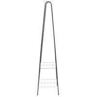 Kledingrek 59x35x150 cm zwart - thumbnail
