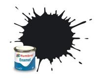 Humbrol Enamel NR.85 Coal Black Satin - 14ml - thumbnail