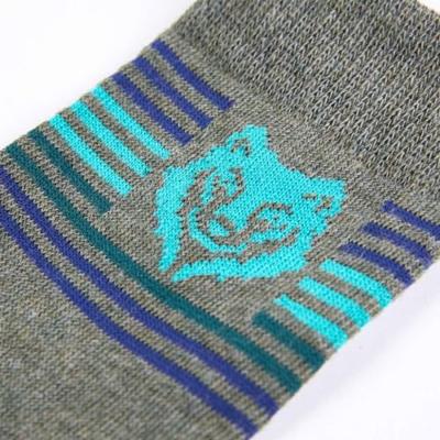 Kindersokken 5 paar leeuwenprint EU 26-29