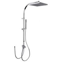 Barras Y Ducha Antikalk doucheset CUADRO Hoofddouche 250x250 mm 107926 Tres - thumbnail