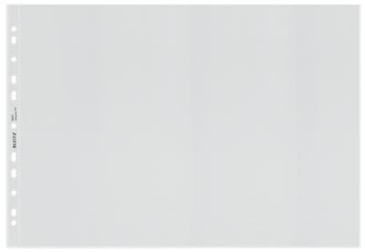 Leitz Recycle geperforeerde showtas, ft A3 landscape, 100 micron, gekorreld, doos van 25 stuks