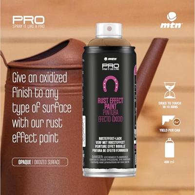 Montana MTN PRO Rust Effect Paint 400ml Rood Montana MTN PRO Rust Effect Paint 400ml Rood