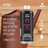 Montana MTN PRO Rust Effect Paint 400ml Rood - thumbnail