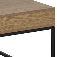 Bendt Salontafel 'Nightingale' EIken, 80 x 80cm, kleur Naturel - thumbnail