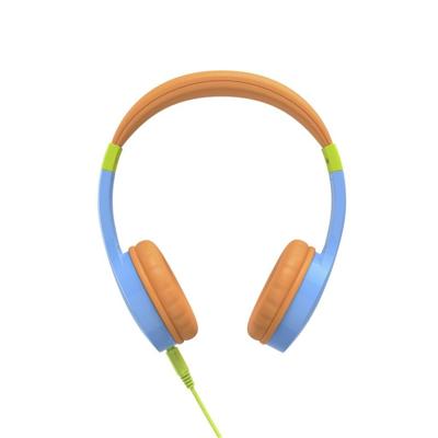 Hama kids guard on-ear kinderkoptelefoon blauw/oranje