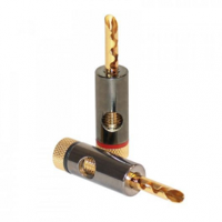 Dynavox 206436 Banaanstekkerset 4 stuk(s) - thumbnail