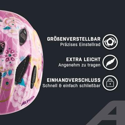 Olympic Sportswear Alpina sports kinderhelm ximo disney rapunzel 47-51