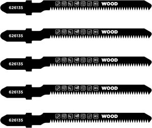 Decoupeerzaagblad smal hout 5st KWB - Kwb
