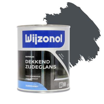 Wijzonol Dekkend Zijdeglanslak 750 ml 9121 Antraciet